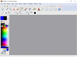 NeoPaint main screen