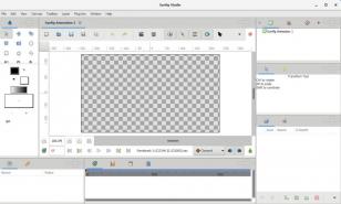 Synfig Studio main screen