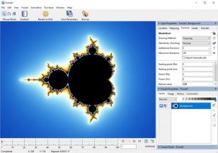 Ultra Fractal main screen