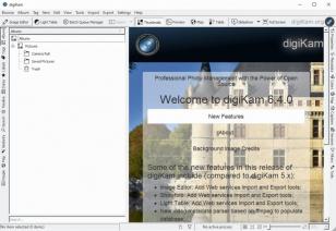 digiKam main screen