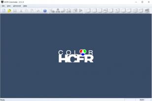 HCFR Colorimeter main screen