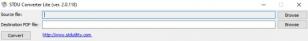 STDU Converter Lite main screen
