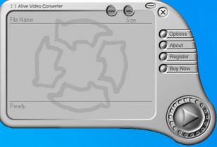 Alive Video Converter main screen