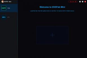 DVDFab Mini main screen