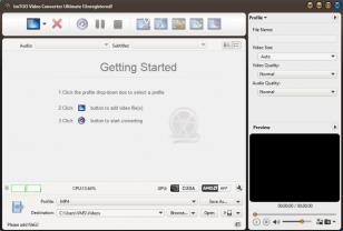 ImTOO Video Converter Ultimate main screen