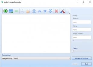Jouba Images Converter main screen