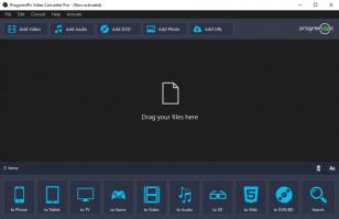 Program4Pc Video Converter Pro main screen