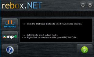 rebox.NET main screen