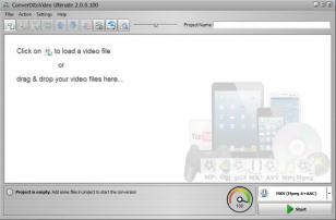 ConvertXtoVideo Ultimate main screen