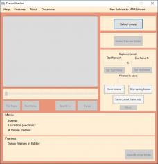 FrameXtractor main screen