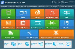 GiliSoft Video Editor main screen