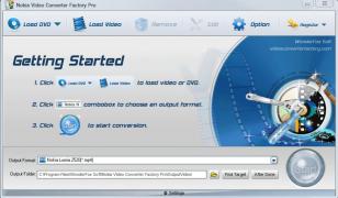 Nokia Video Converter Factory Pro main screen
