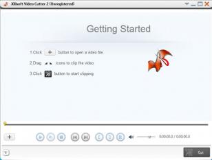 Xilisoft Video Cutter main screen