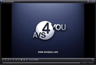 AVS Media Player main screen