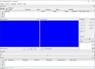 Cuttermaran main screen