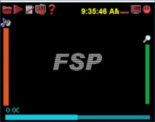 Full Screen Player main screen