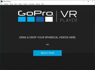 GoPro VR Player main screen