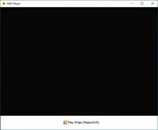 M4V Player main screen