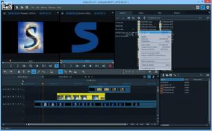 MAGIX Video Pro X main screen