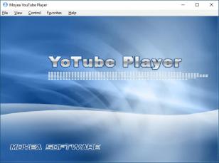 Moyea YouTube Player main screen