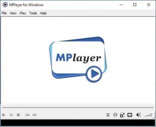MPlayer for Windows main screen