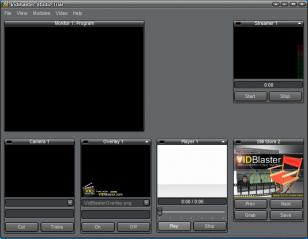 VidBlaster main screen