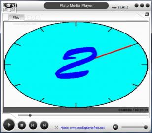 Plato Media Player main screen