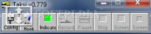Taksi Desktop Video Recorder main screen