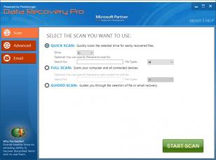 Data Recovery Pro main screen