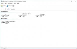 DiskInternals NTFS Recovery main screen