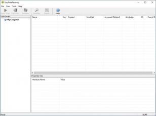Easy Data Recovery main screen