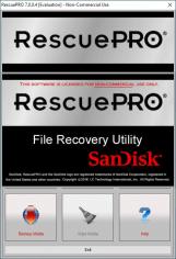 RescuePRO main screen