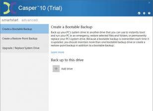 Casper 10 main screen