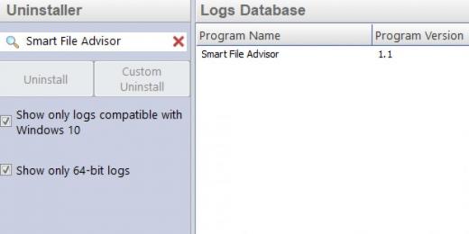 Uninstall Smart File Advisor With Revo Uninstaller