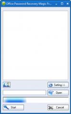 Office Password Recovery Magic main screen