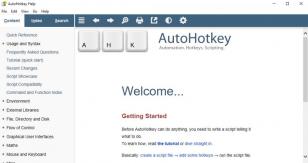 AutoHotkey main screen