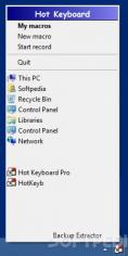 Hot Keyboard Pro main screen
