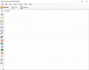 Macro Recorder main screen