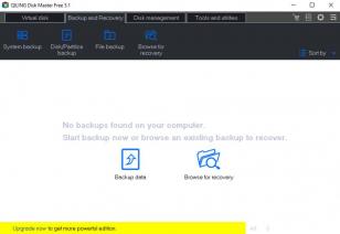 QILING Disk Master Free main screen