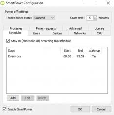 SmartPower main screen