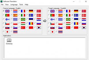 Software Translator main screen