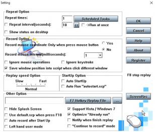 AutoMacroRecorder main screen