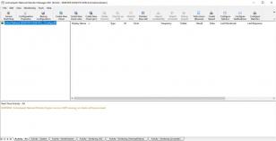 ActiveXperts Network Monitor Manager main screen