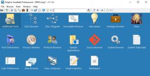 Dolphin Smalltalk Professional main screen
