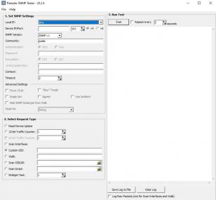 Paessler SNMP Tester main screen