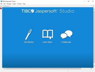 TIBCO Jaspersoft Studio main screen