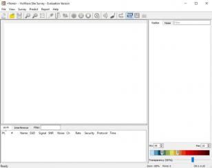 VisiWave Site Survey main screen