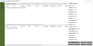 WiFi Manager main screen