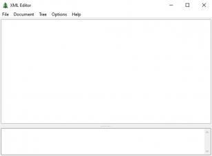 XML Tree Editor main screen
