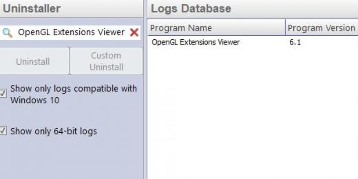 How To Uninstall Opengl Extensions Viewer With Revo Uninstaller